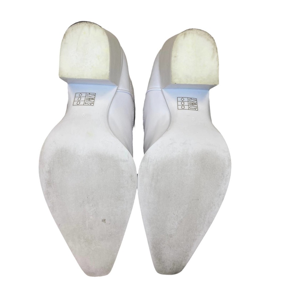 Jeffrey Campbell Dagget White Boot Size 8 - Picture 10 of 10